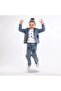 Girl's 3-Piece Denim Set: Jacket, Pants (Jeans), T-Shirt - 3