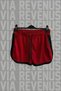 Just Lift Printed Women's Sports Running and Fitness Shorts with Side Stripes Piped Detail