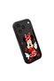 iPhone 17 Pro Compatible Black Silicone Case Shockproof with Camera Protection Cartoon Patterned - 3