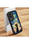 Oppo A5 4G/5G Compatible Black Silicone Case Shockproof Camera Protection Stylish Print - 2