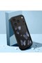 حافظة سيليكون سوداء متوافقة مع هاتف iPhone 17 Pro Max مقاومة للصدمات مع حماية للكاميرا على شكل فراشة منقوش - 2