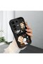 Infinix Note 50 Pro Plus Compatible Black Silicone Case Shockproof Camera Protected Snoopy