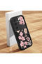 Samsung Galaxy A25 Compatible Black Silicone Case Shockproof with Camera Protection Stylish Print - 2
