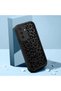 Samsung Galaxy A17/A26 Compatible Black Silicone Case Shockproof with Camera Protection Leopard Printed I - 3