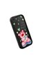 iPhone 7/8/Se 2020 2022 Compatible Black Silicone Case Shockproof with Camera Protection Stylish Print - 4