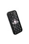 Redmi 12 4g Compatible Black Silicone Case Shockproof with Camera Protection Stylish Print - 4