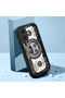 Tecno Spark Go 2(Km4) Compatible Black Silicone Case Shockproof with Camera Protection Cartoon Pattern - 2