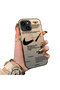 iPhone 13 Mini Compatible Silicone Edge Hard Back Anti-Fall Phone Case Air Patterned - 3