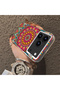 For iPhone 18 Pro Max Compatible Silicone Edge Hard Back Case Retro Patterned Couple Phone Case - 4