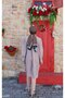 Long Buttoned Tunic Mink Hnt8533 - 5