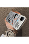Realme C25Y Compatible Silicone Edge Hard Back Anti-Fall Phone Case Air Patterned - 3