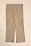 Zippered Cargo Pocket Girls' Trousers - 2