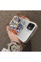 iPhone 11 Compatible Hard Acrylic Back Silicone Edge Lens Protection Mechanical Robot Pattern Case - 5