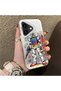 iPhone 17 Compatible Hard Acrylic Back Silicone Edge Lens Protection Mechanical Robot Pattern Case - 2