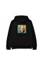 Andy Warhol / Marilyn Monroe Blue Hoodie - Black