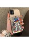 Samsung Galaxy A03/A04E/A04 Compatible Hard Acrylic Back Silicone Edge Lens Protection Mechanical Robot Pattern Case - 2