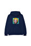 Andy Warhol / Marilyn Monroe Blue Hoodie - Navy Blue