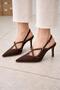 2701 Stiletto Heel Women's Heeled Shoes with Zimbal