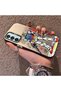 Samsung Galaxy M15 Compatible Hard Acrylic Back Silicone Edge Lens Protection Mechanical Robot Pattern Case - 3