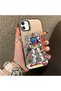 iPhone 12 Mini Compatible Hard Acrylic Back Silicone Edge Lens Protection Mechanical Robot Pattern Case - 2