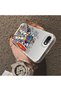 iPhone 7/8/Se 2020 2022 Compatible Hard Acrylic Back Silicone Edge Lens Protection Mechanical Robot Pattern Case - 5
