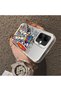 Infinix Smart 10 Compatible Hard Acrylic Back Silicone Edge Lens Protection Mechanical Robot Pattern Case - 4