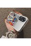 Oppo A60 Compatible Hard Acrylic Back Silicone Edge Lens Protection Mechanical Robot Pattern Case - 4