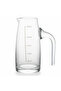 CrystalServe 150 ml Mini Clear Glass Dispenser with Glass Handle – Compact Beverage Pourer for Syr