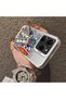 Tecno Spark 20 Pro 4G/5G Compatible Hard Acrylic Back Silicone Edge Lens Protection Mechanical Robot Pattern Case - 4