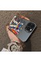 حافظة متوافقة مع هاتف iPhone 14 Pro Max مصنوعة من الأكريليك الصلب وحافة من السيليكون لحماية العدسة ونمط الروبوت الميكانيكي - 4