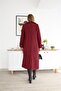 Women's Imported K Melton Fabric Skirt and Coat Two-Piece Set Dpemp2576 - 6