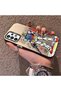 Samsung Galaxy A73 Compatible Hard Acrylic Back Silicone Edge Lens Protection Mechanical Robot Pattern Case - 3