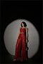 Women's Red Sequin Palazzo Cropped Set Dpdf01