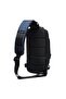 Anti-Theft Sling Crossbody Backpack for Men With USB Port, Reflective Details, Blue, 9223 - 4