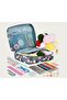 FABRICWORKS Portable Crochet Organizer Bag with Accessories – Yarn Storage & Crochet Hook Set
