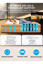 Durable Inflatable Double Size Air Mattress with 2 Air Pillows for Hiking Camping Outdoor Sleepovers - 7