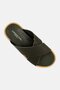 Men Slip On Cross Strap Arabic Sandals, Olive - 3
