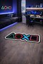 Non-Slip Sole Playstation Xbox Themed Machine with Washable Gamer Youth Rooms Rug 80X203 - 2