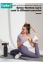 710ml Insulated Water Bottle with Magnetic Phone Holder, Compatible for Mag-Safe Tripod Mount, Stain - 7