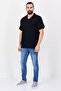 Men Regular Fit Textured Short Sleeve Casual Shirt, Black - 4