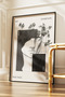 Wooden Framed Painting, True Face Abstract Bathroom, Room, Office Wall Painting - 4