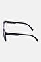 Men 206760 Rectangular Sunglasses, Black - 4