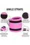 Adjustable Ankle Straps for Cable Machine with Cuffs Resistance Bands Set for Leg Glute Training - 8