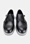 Men's Black Genuine Natural Leather Size 39-45 Eva Sole Loafer Shoes - 5
