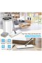 Hands-Free Microfiber Flat Mop with Bucket 12 Pads 360 Rotating Stainless Steel - 2