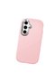 Samsung Galaxy S24 Fe Compatible Camera Protected Pink Soft Silicone Phone Case Patterned