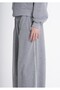 Girl's Gray Lace Collared Zipper Suit - 3