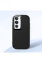 Vivo Y19S Compatible Camera Protected Black Soft Silicone Phone Case Patterned - 3
