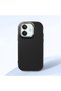 Oppo A3 Compatible Camera Protected Black Soft Silicone Phone Case Patterned - 3