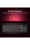 لوحة مفاتيح ألعاب ميكانيكية سلكية Flux 87 HE بتصميم TKL ومفاتيح مغناطيسية - 8